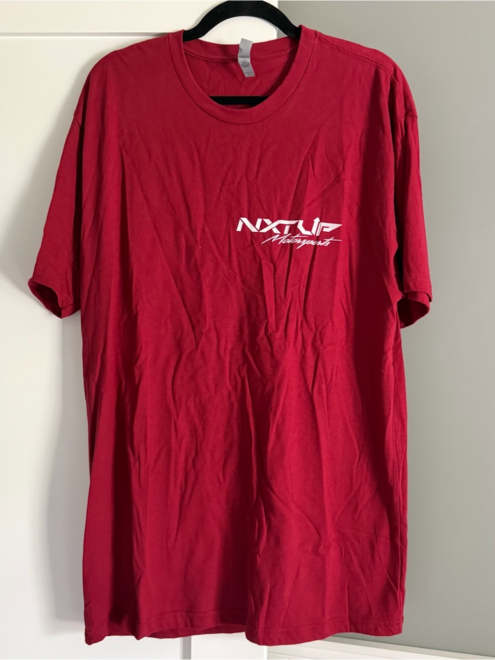 Next Level Apparel Short Sleeve Graphic T-Shirt Red